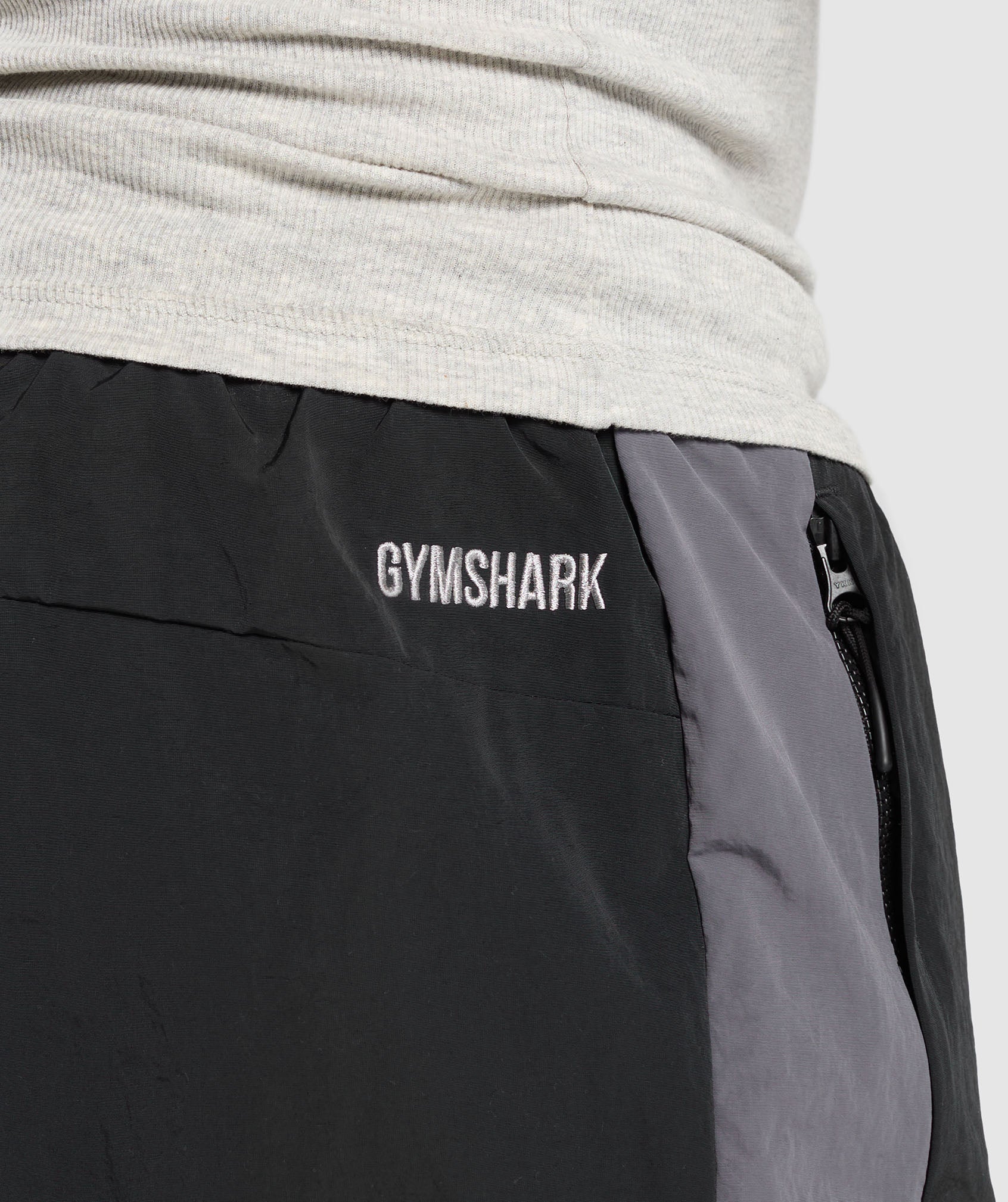 Gymshark Retro Track Pants Black