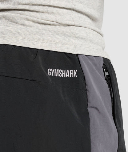 Gymshark Retro Track Pants Black