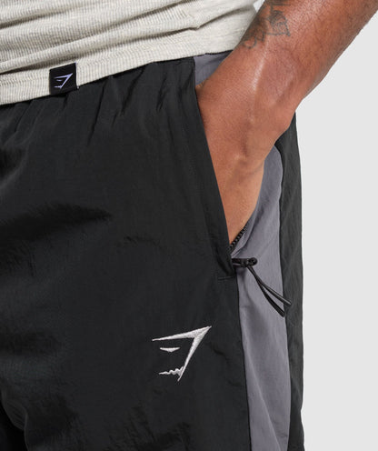 Gymshark Retro Track Pants Black