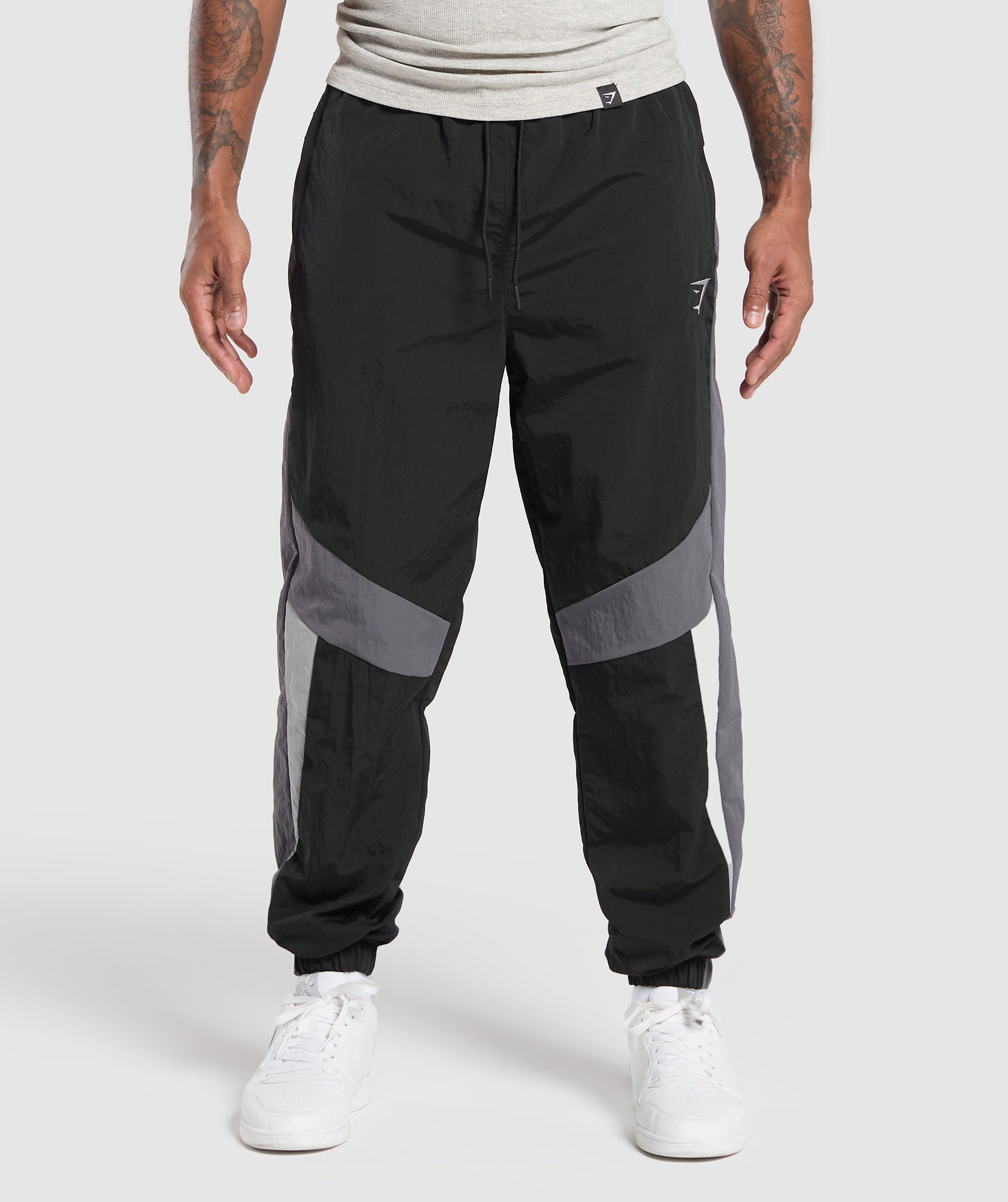 Gymshark Retro Track Pants Black