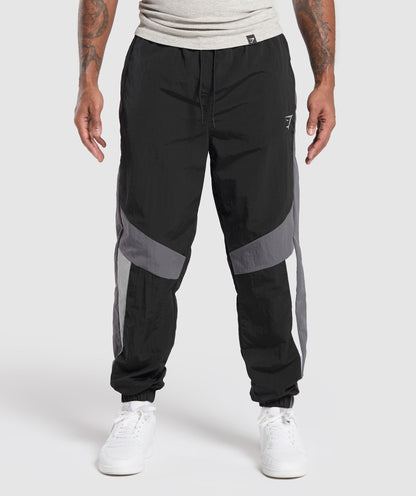Gymshark Retro Track Pants Black