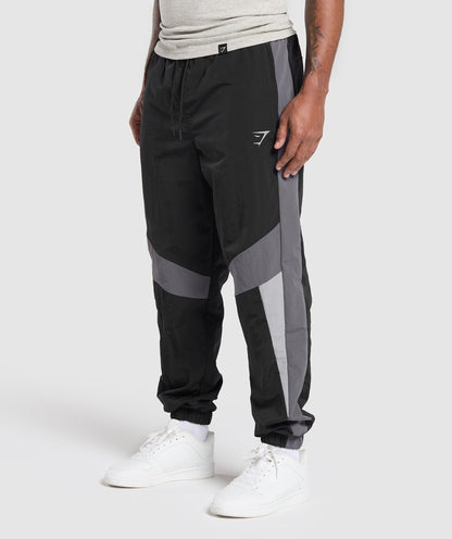 Gymshark Retro Track Pants Black