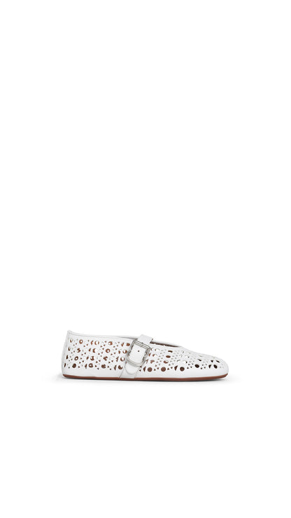 Alaïa Ballet Flats In Vienne Lambskin