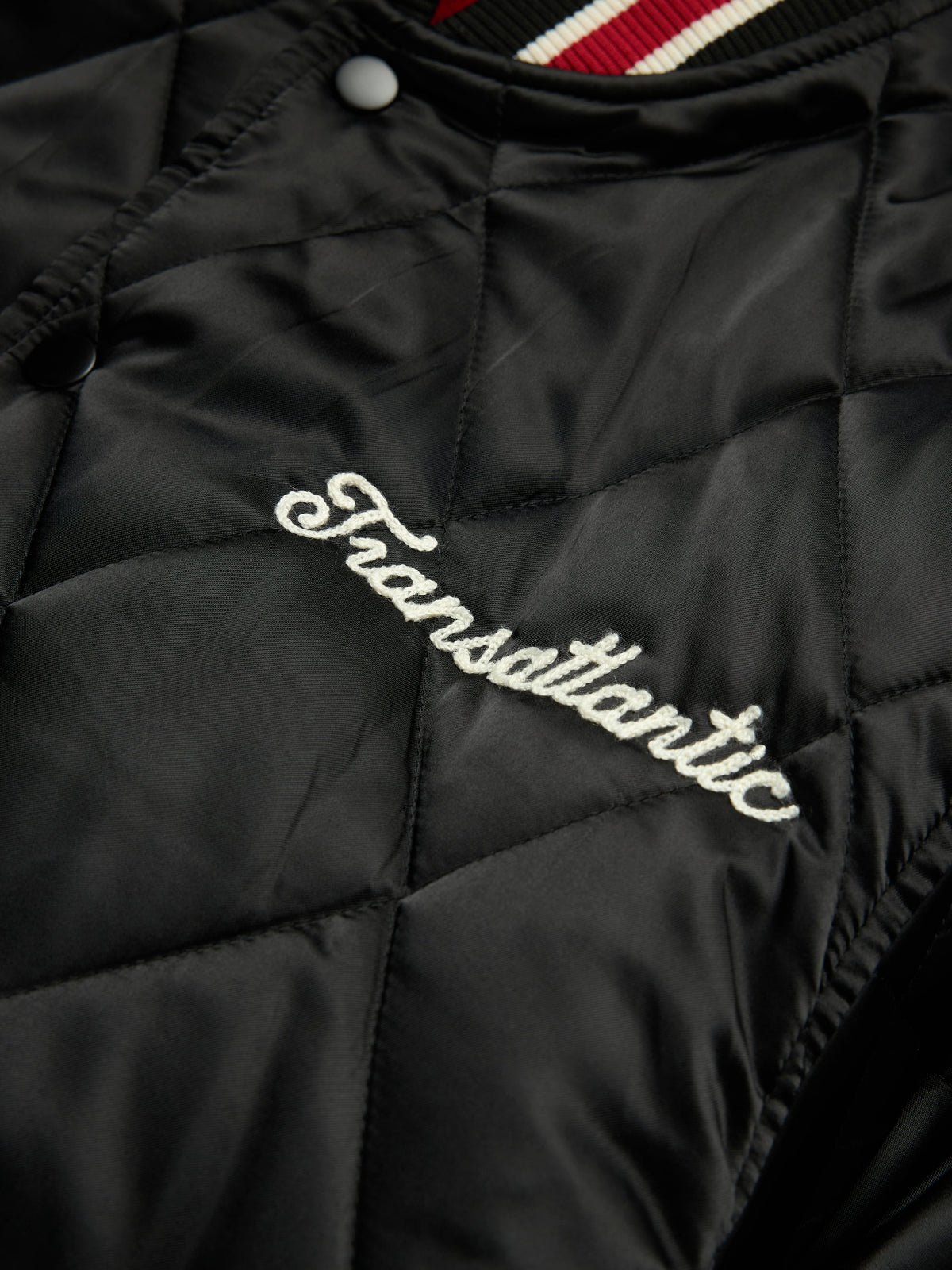 Denim Tears Bobby Huey Reversible Varsity Jacket Black