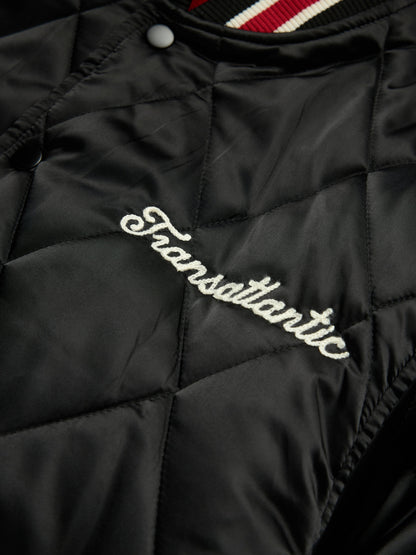 Denim Tears Bobby Huey Reversible Varsity Jacket Black