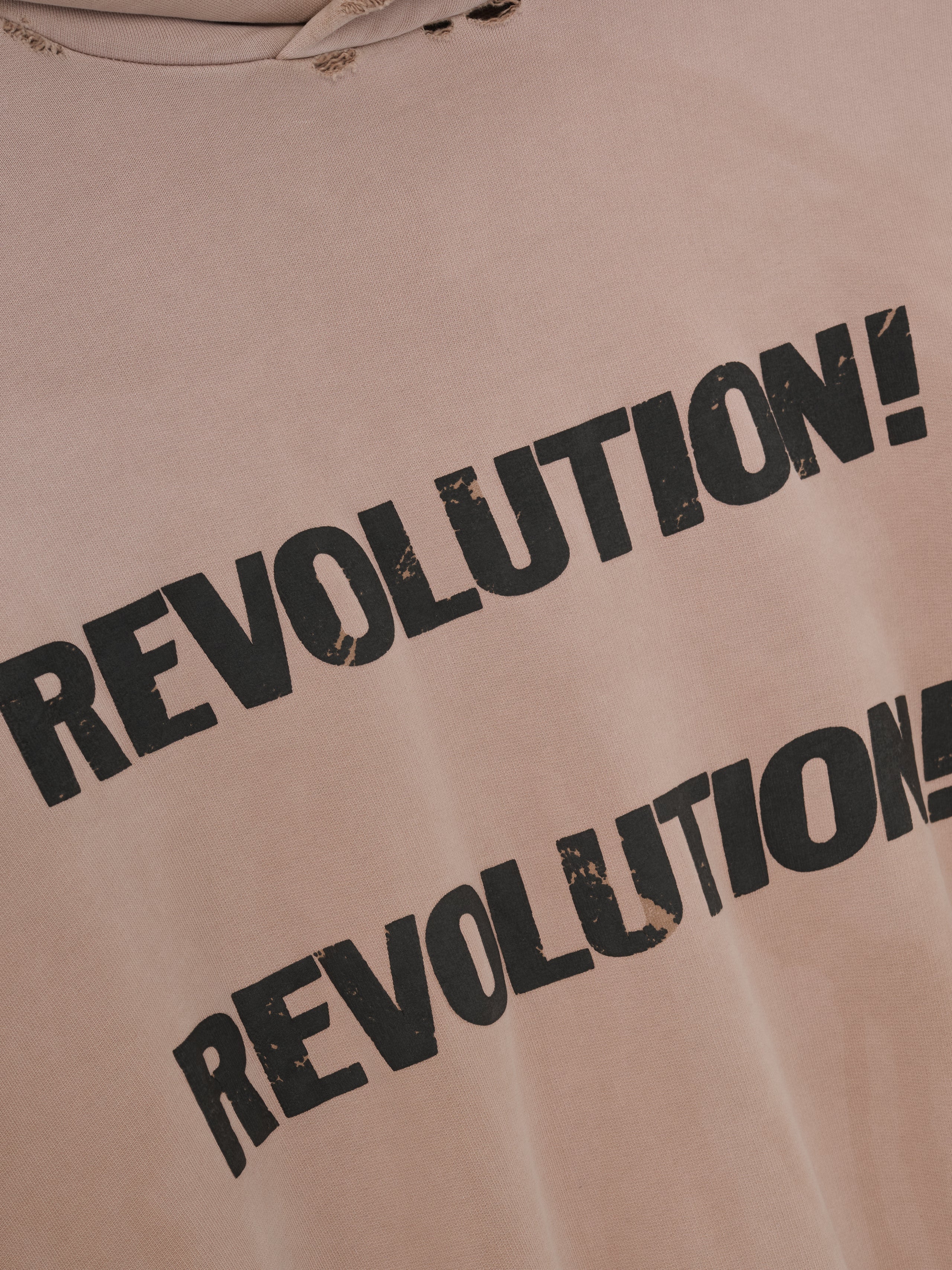 Essentials Revolution Hoodie Dune Pearl