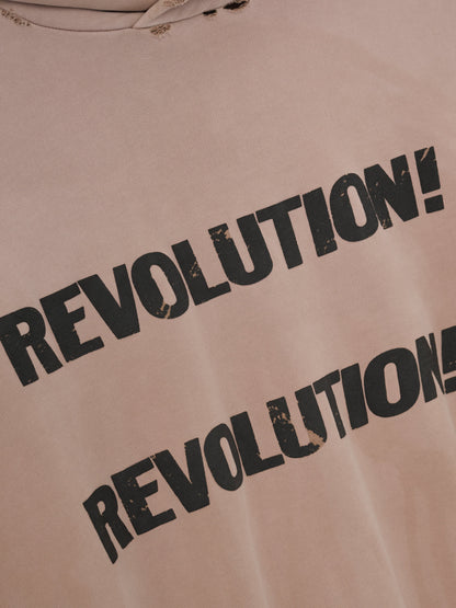 Essentials Revolution Hoodie Dune Pearl