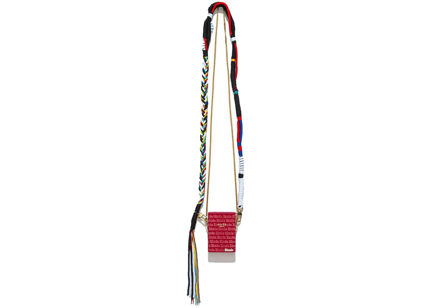 Rhude Small Cig Shoulder Bag Red/White