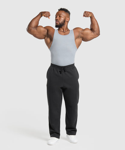 Gymshark Ribbed Tank 3Pk Denim Grey