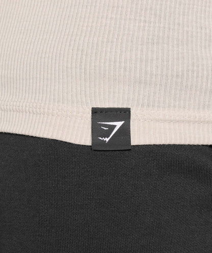 Gymshark Ribbed Tank 3Pk Denim Grey
