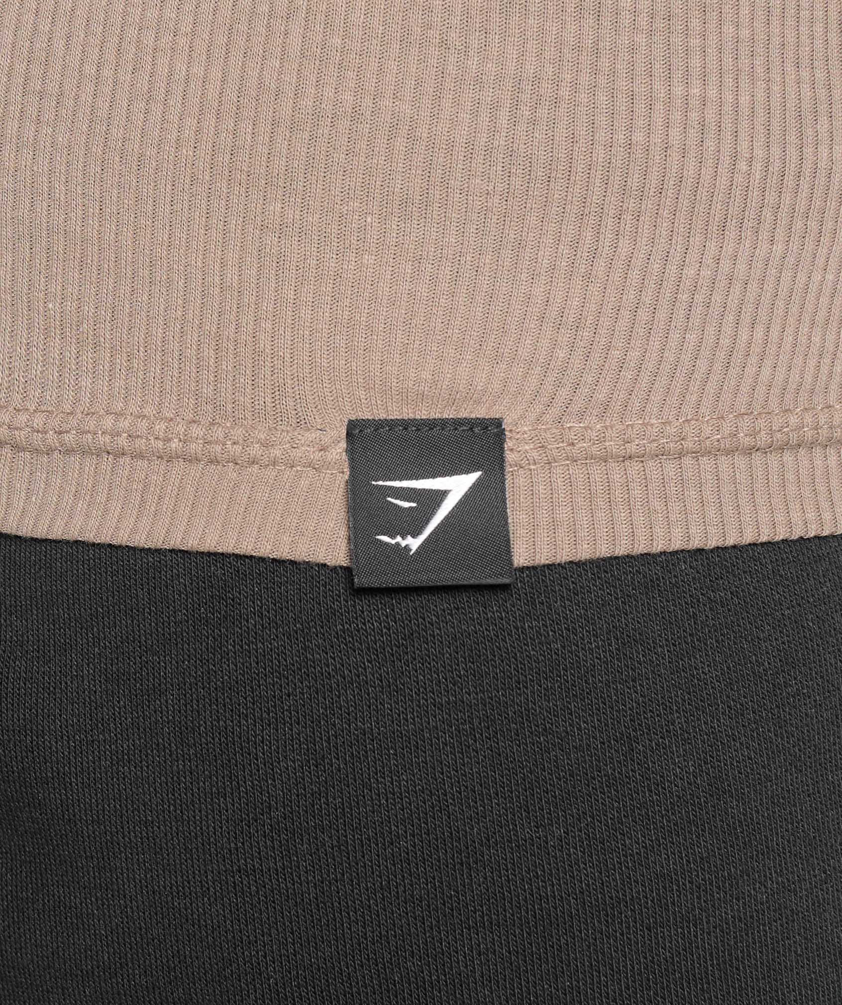 Gymshark Ribbed Tank 3Pk Denim Grey