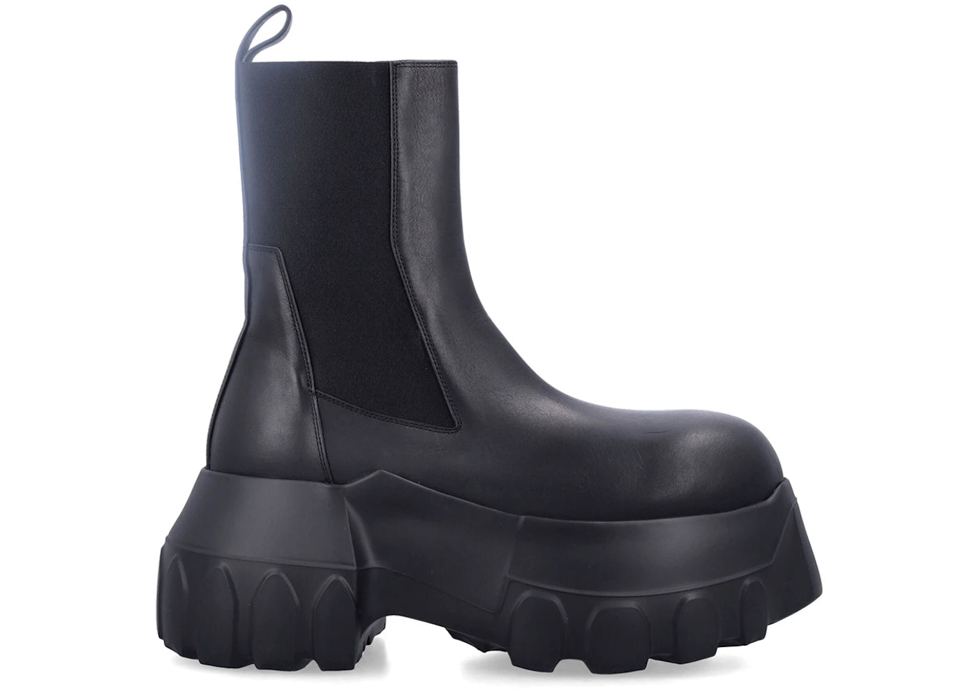 Rick Owens Beatle Mega Tractor Boot Black