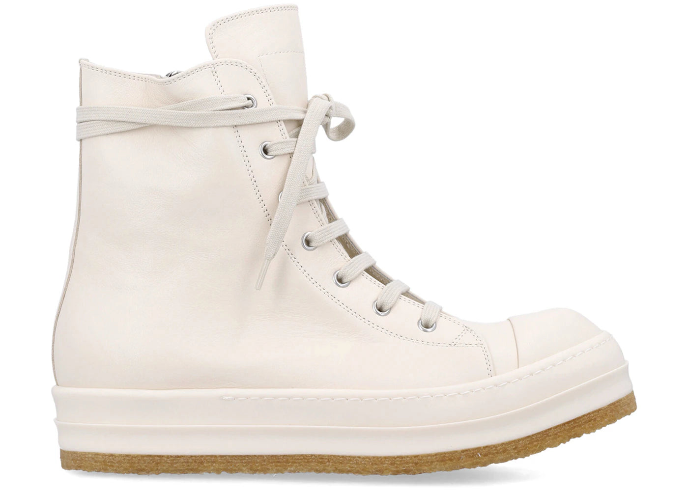 Rick Owens Creep Sneakers Milk