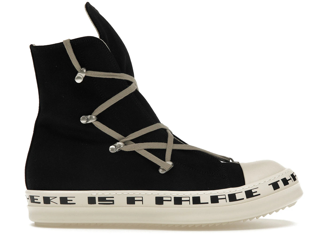 Rick Owens Drkshdw Hexa High Black Milk