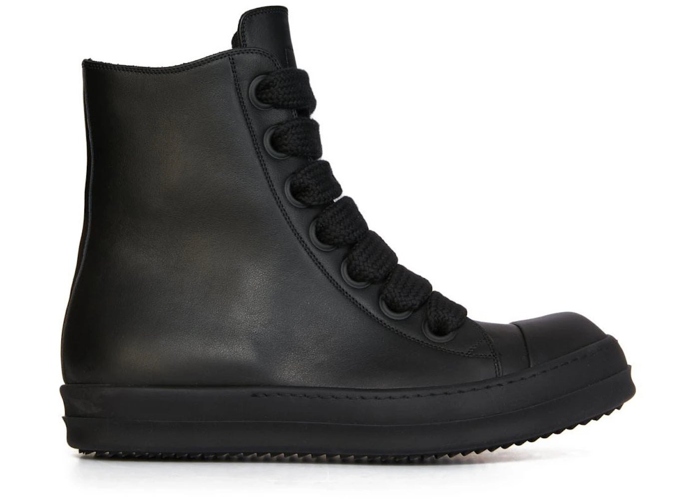 Rick Owens Lido Ramones High Top Black Ss24