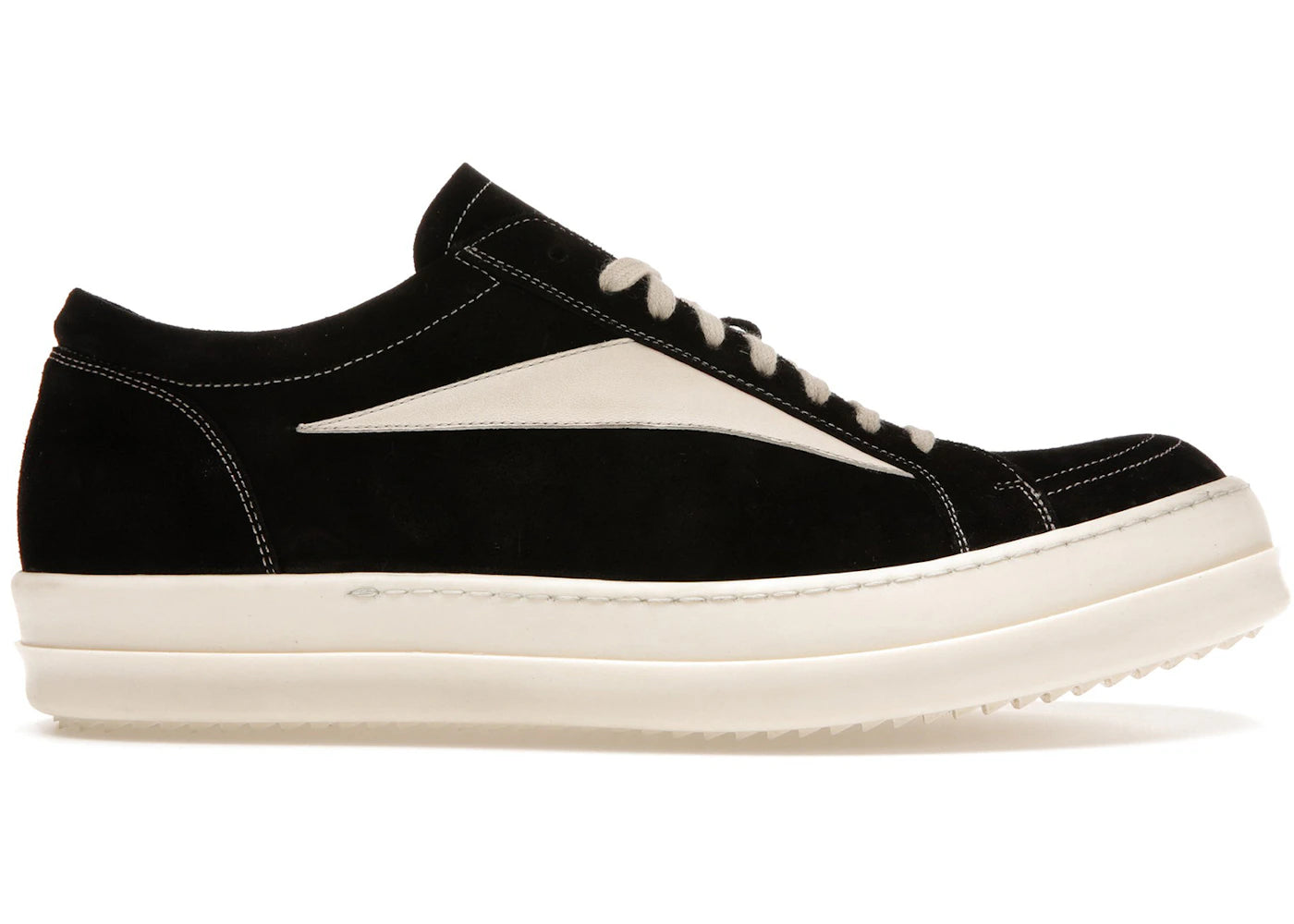 Rick Owens Strobe Vintage Low Black Suede