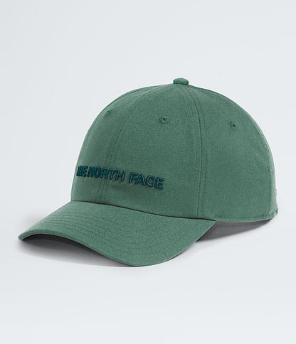 The North Face Roomy Norm Hat White Dune/Raw Undyed/Horizontal Logo Pink Moss/TNF White TNF Black/Washed/Horizontal Logo Washed Khaki Stone/Horizontal Logo Duck Green/Deep Nori White Dune/Latte White Dune/Duck Green