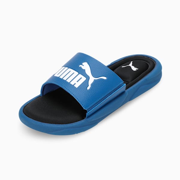 Royalcat Memory Foam Slides Clyde Royal-Puma White