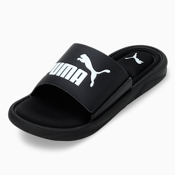 Royalcat Memory Foam Slides Puma Black-Puma Black-Puma White