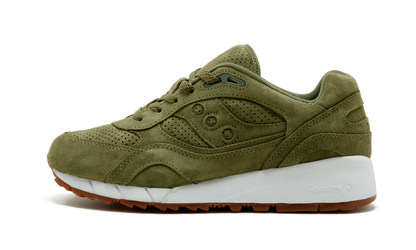 Saucony Shadow 6000 Olive Suede (Packer Shoes)