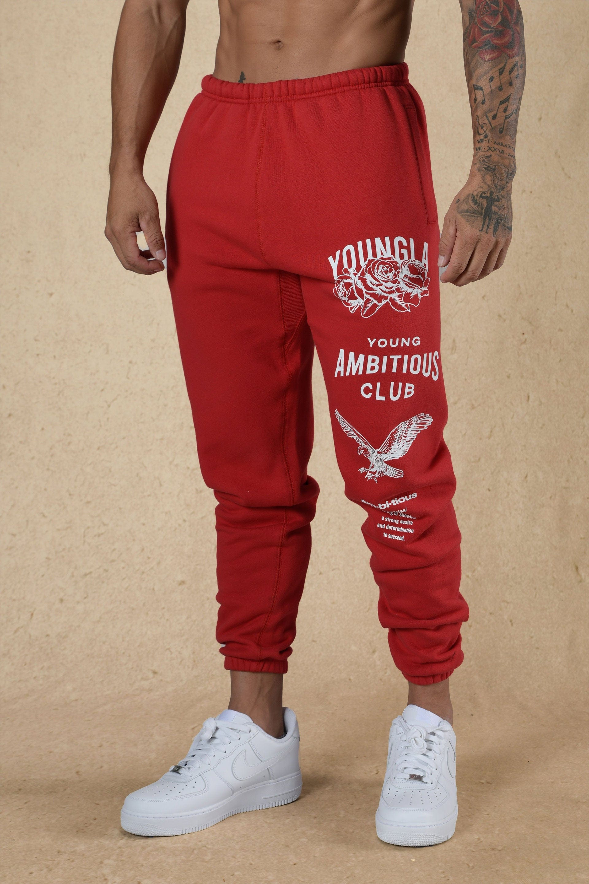 YoungLA 233 The Immortal Joggers Haute Red