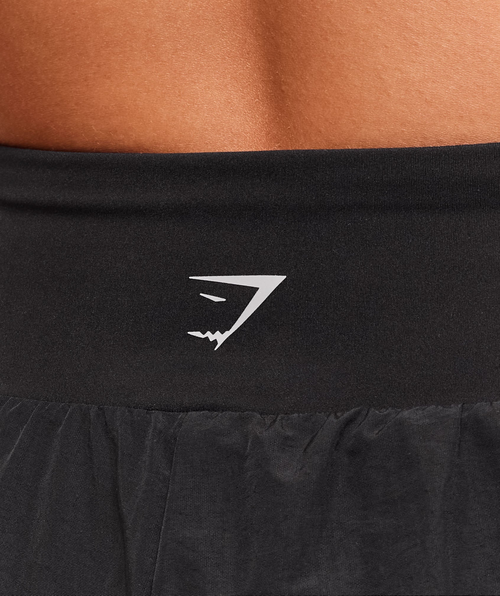 Women's Gymshark Running 2-In-1 Shorts Black