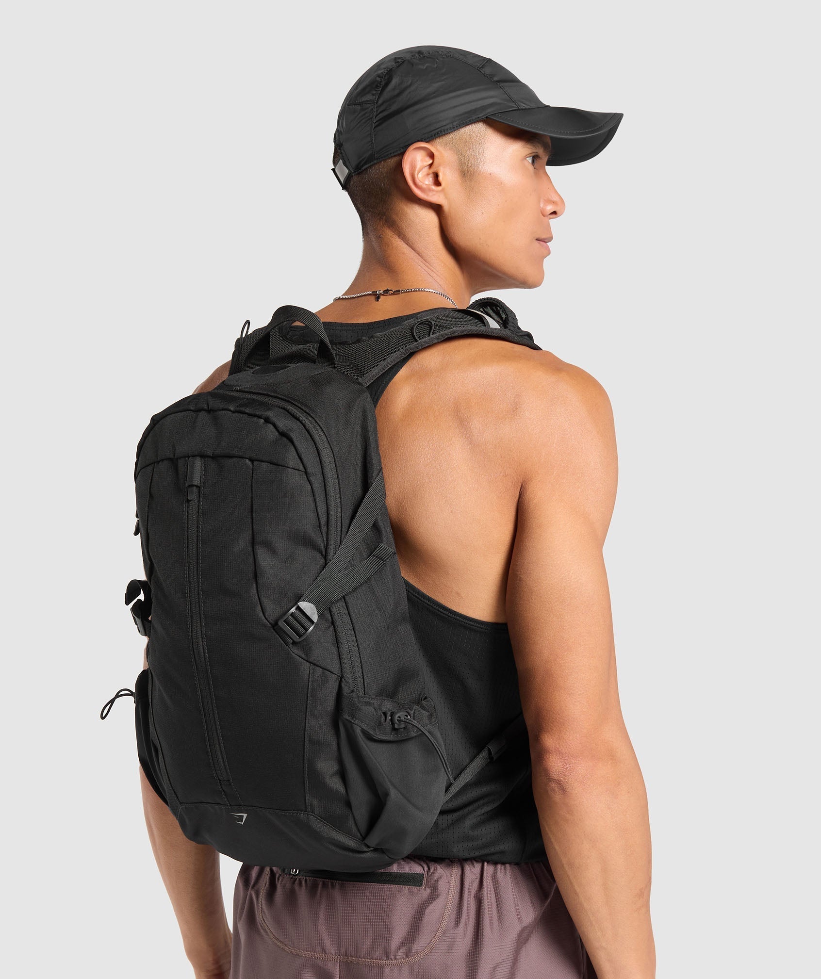 Gymshark Running Backpack Black