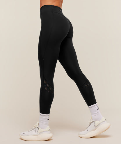 Women's Gymshark Running Elite Leggings Black