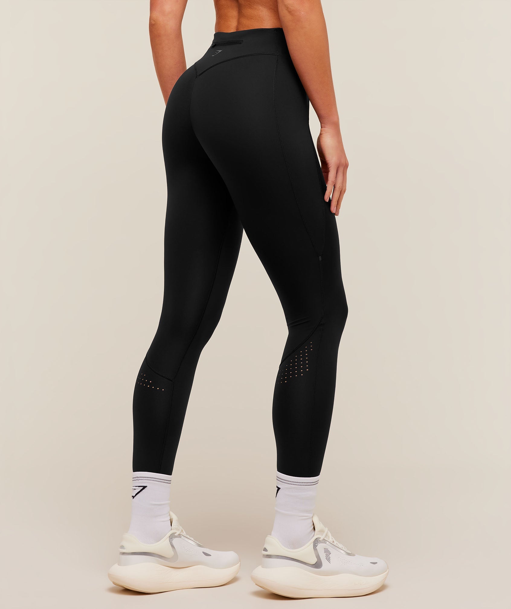 Women's Gymshark Running Elite Leggings Black