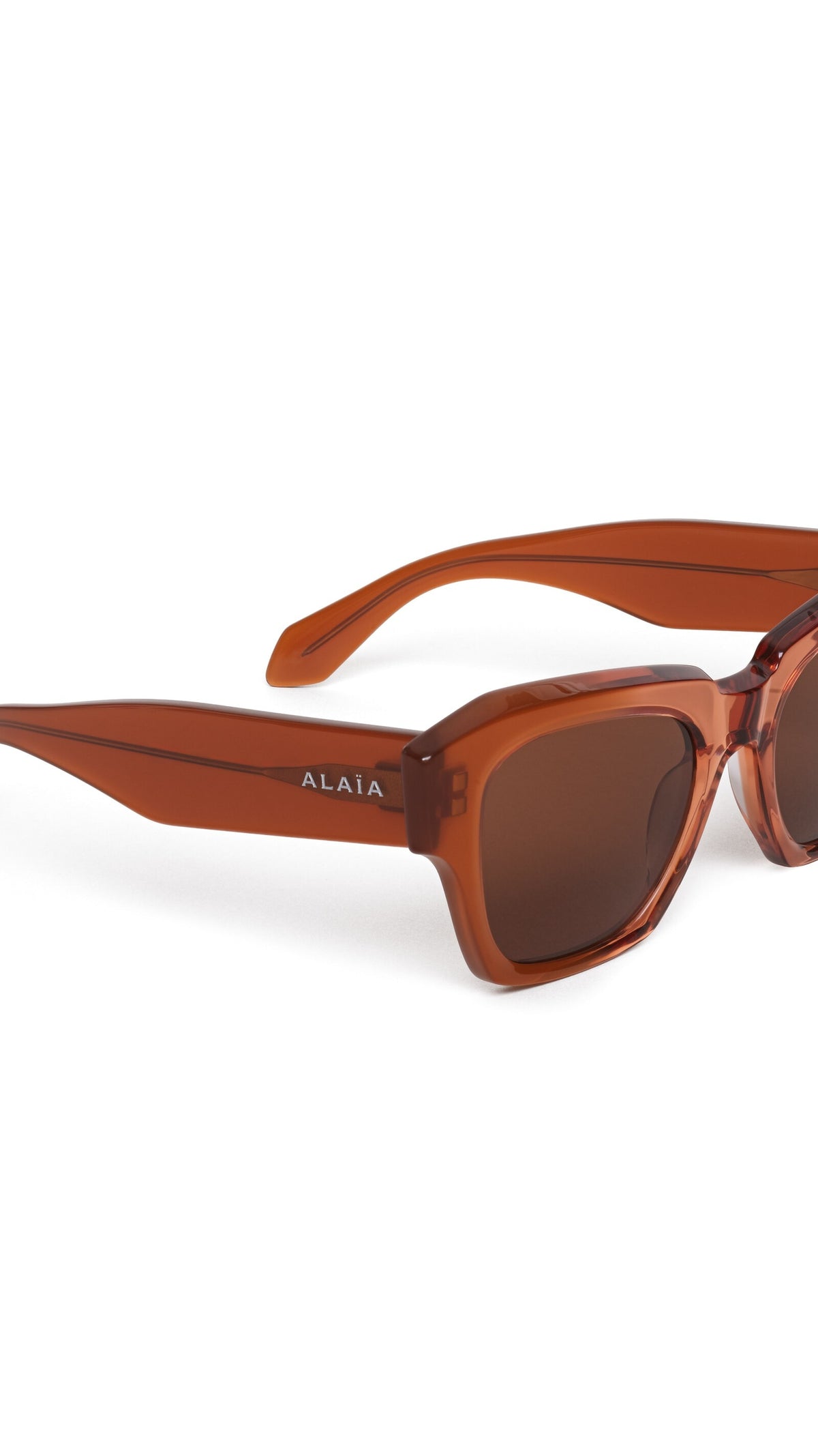 Alaïa Melted Square Sunglasses