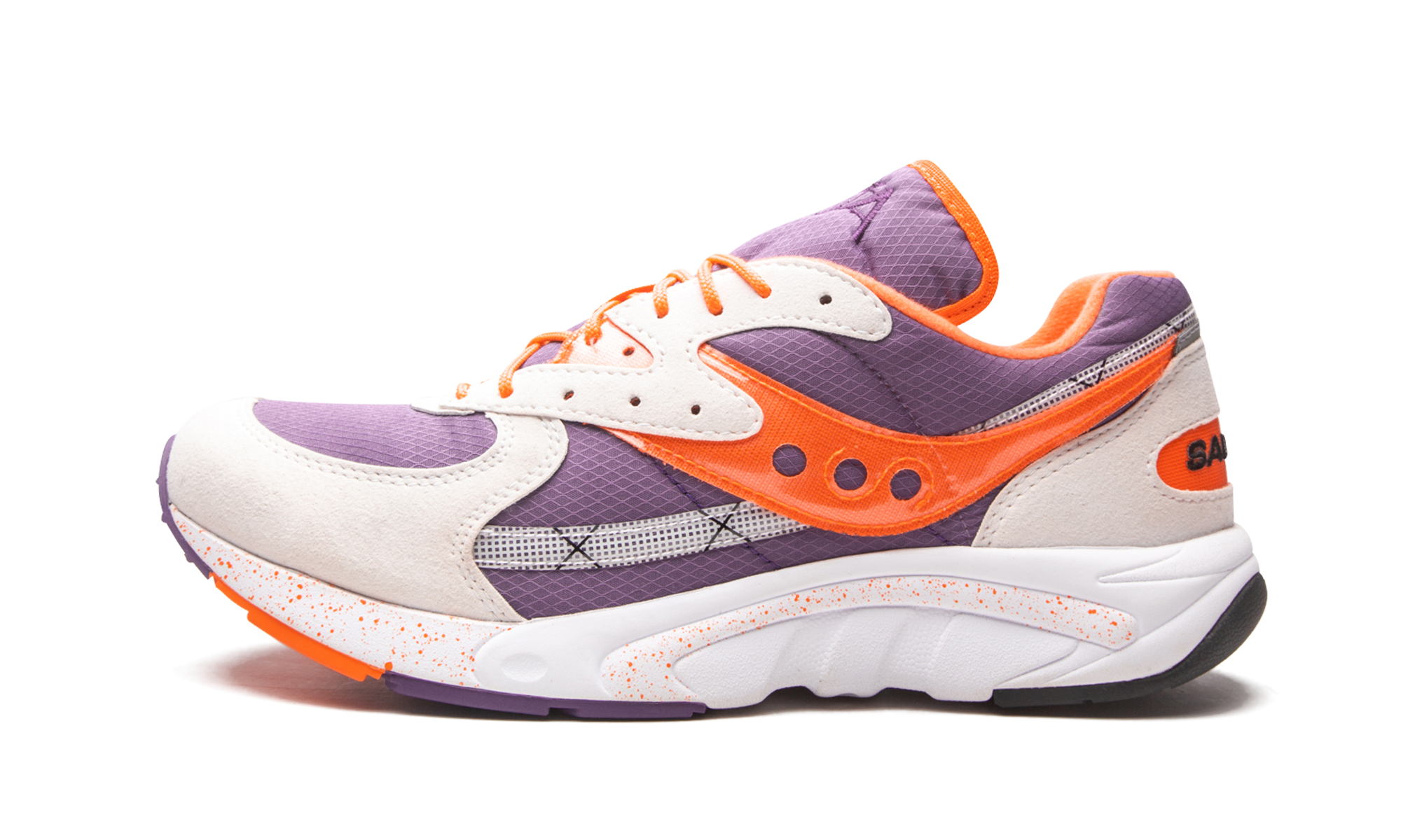 Saucony Aya White Purple Orange