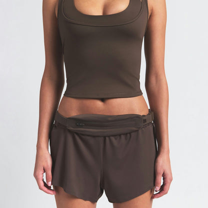 Skims Nikeskims Accessories Slim Waistpack Dark Sepia