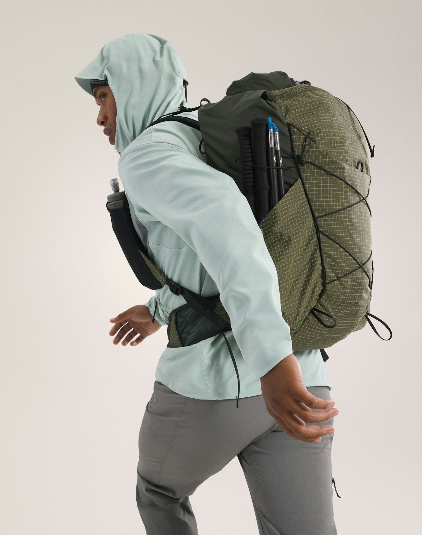 Arc'teryx Outlet Gamma MX Hoody Men's Stone Green Dk Stone Gr