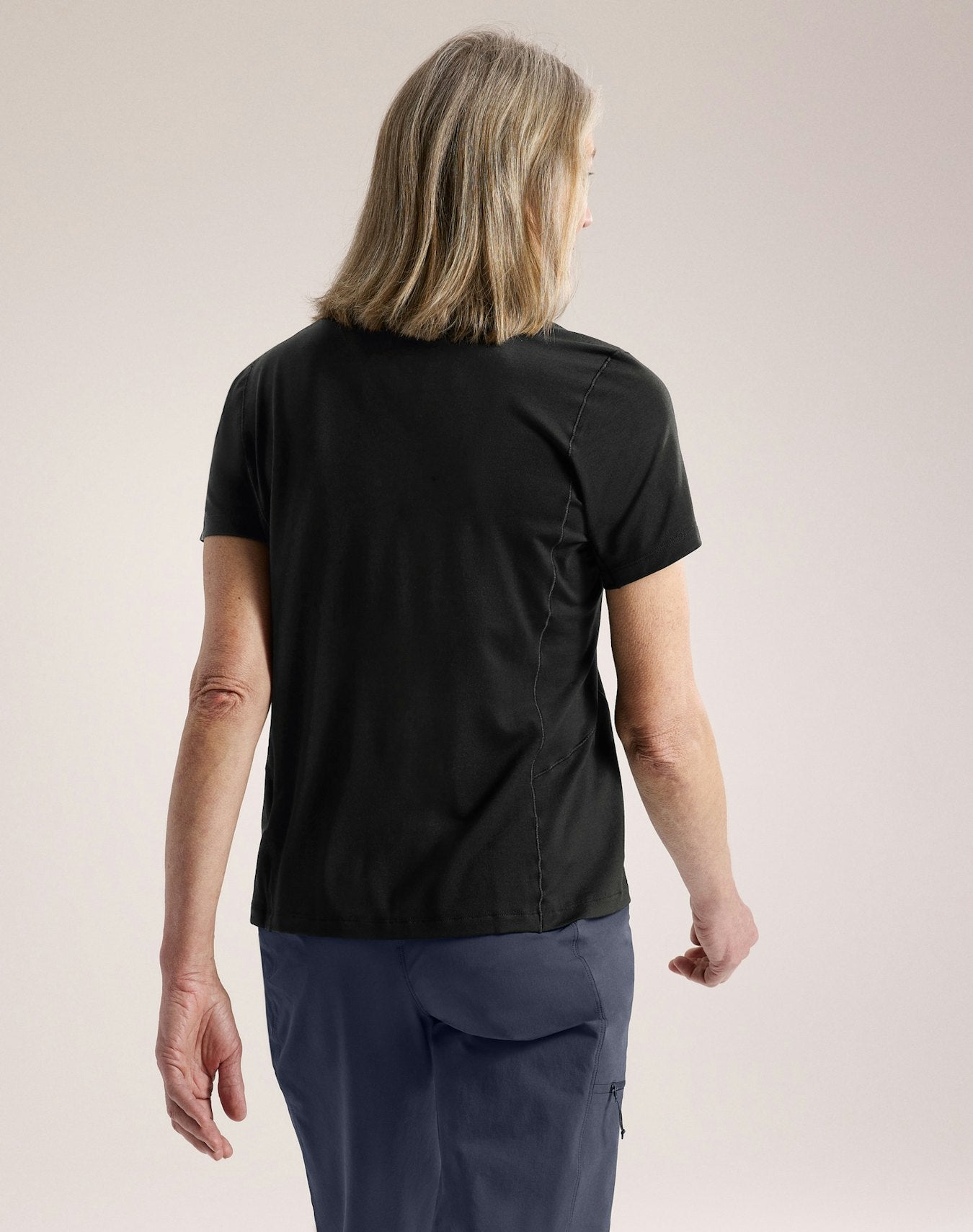 Arc'teryx Lana Merino Wool Crew Shirt SS Women's - Black