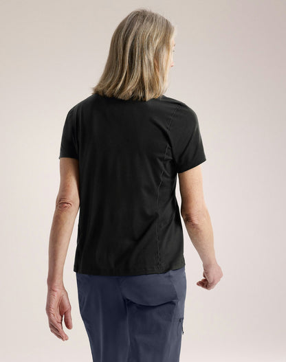 Arc'teryx Lana Merino Wool Crew Shirt SS Women's - Black