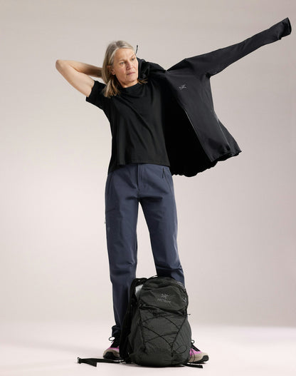 Arc'teryx Lana Merino Wool Crew Shirt SS Women's - Black