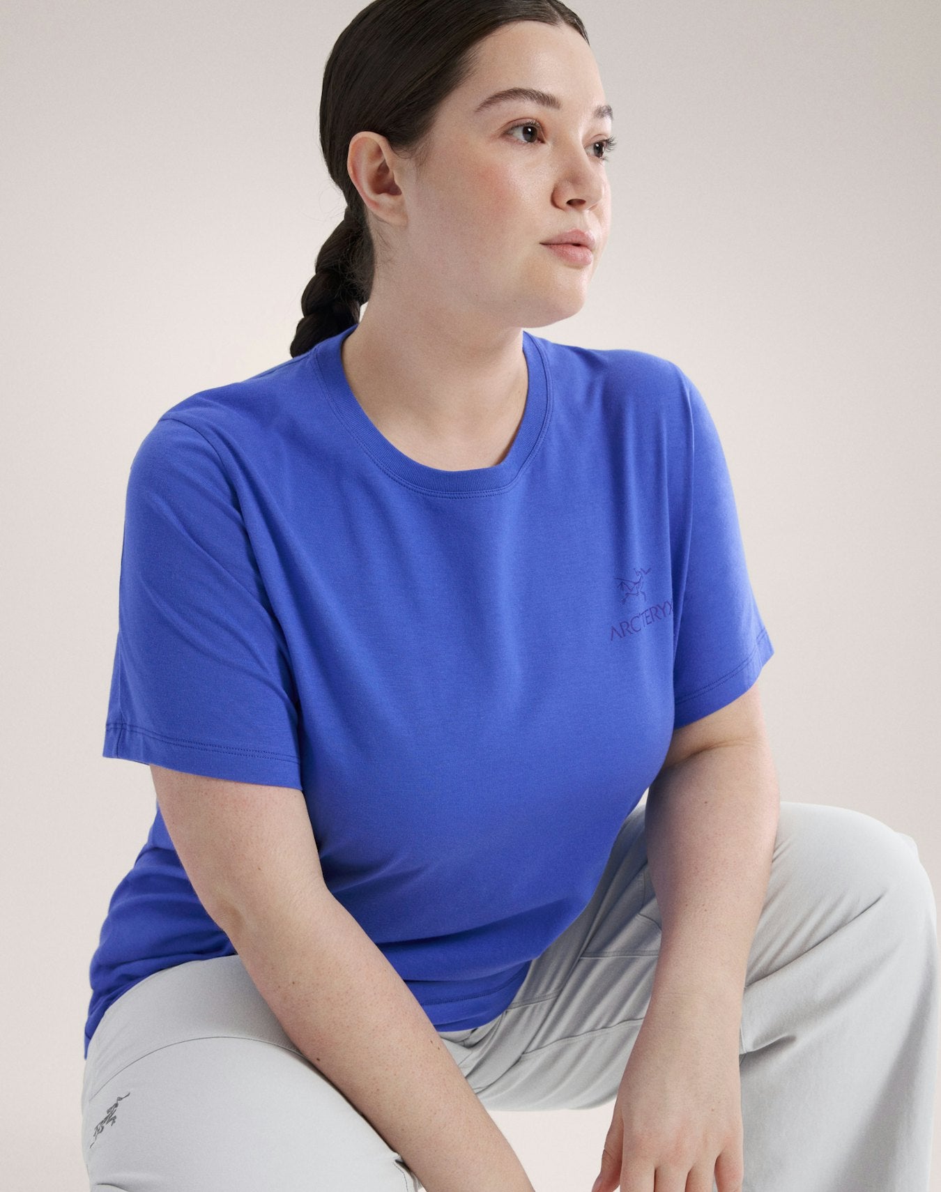 Arc'teryx Kragg SL Cotton Emblem Crew Shirt SS Women's - Electra