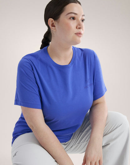 Arc'teryx Kragg SL Cotton Emblem Crew Shirt SS Women's - Electra