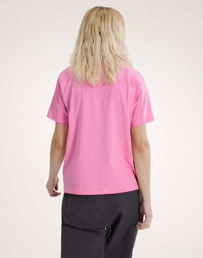 Arc'teryx Kragg Cotton Little Bird Crew Shirt SS Women's - Pineberry