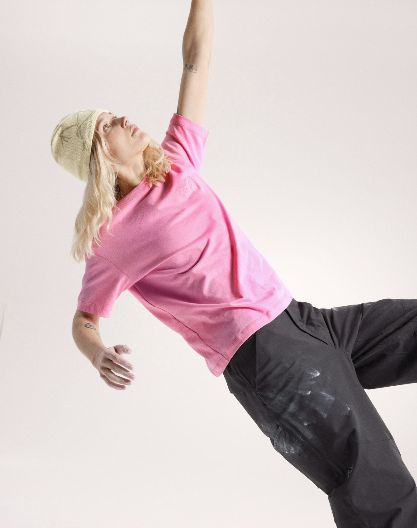 Arc'teryx Kragg Cotton Little Bird Crew Shirt SS Women's - Pineberry