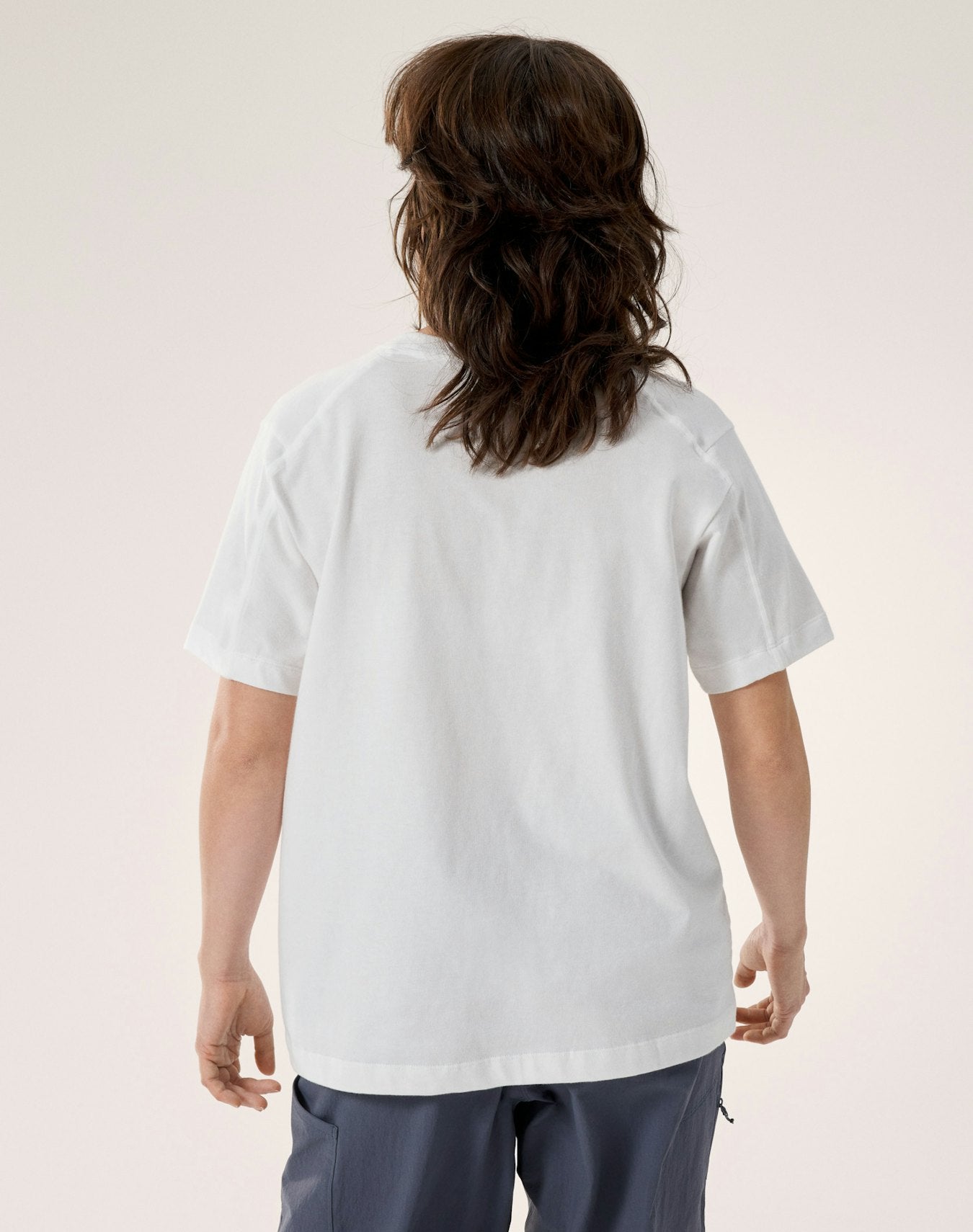 Arc'teryx Kragg Cotton Little Bird Crew Shirt SS Women's - White Light / White