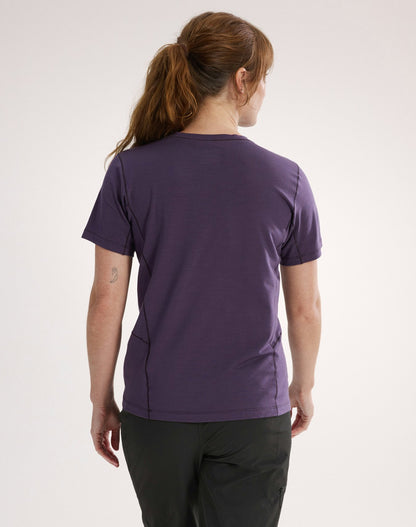 Arc'teryx Lana Merino Wool Crew Shirt SS Women's - Moondrop