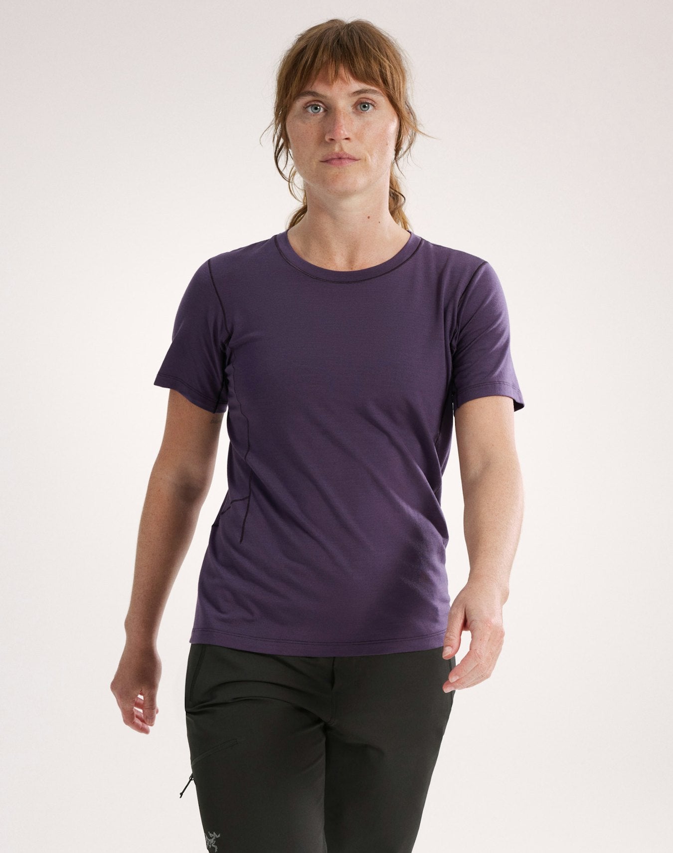 Arc'teryx Lana Merino Wool Crew Shirt SS Women's - Moondrop