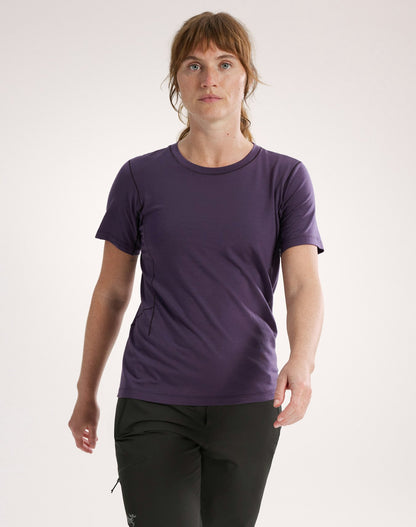 Arc'teryx Lana Merino Wool Crew Shirt SS Women's - Moondrop