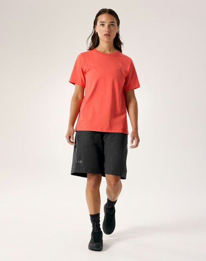 Arc'teryx Kragg SL Cotton Emblem Crew Shirt SS Women's - Dk Reef
