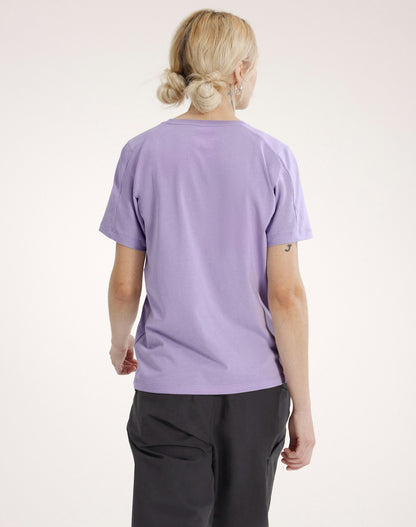Arc'teryx Kragg SL Cotton Emblem Crew Shirt SS Women's - Mallow