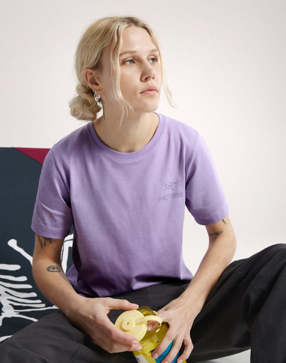 Arc'teryx Kragg SL Cotton Emblem Crew Shirt SS Women's - Mallow