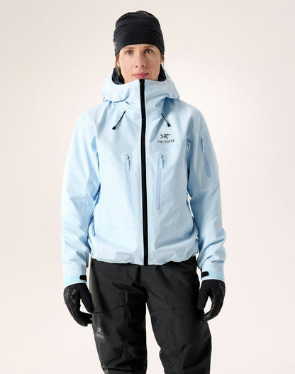 Arc'teryx Alpha SV Jacket Women's - Alpine Blue / Black