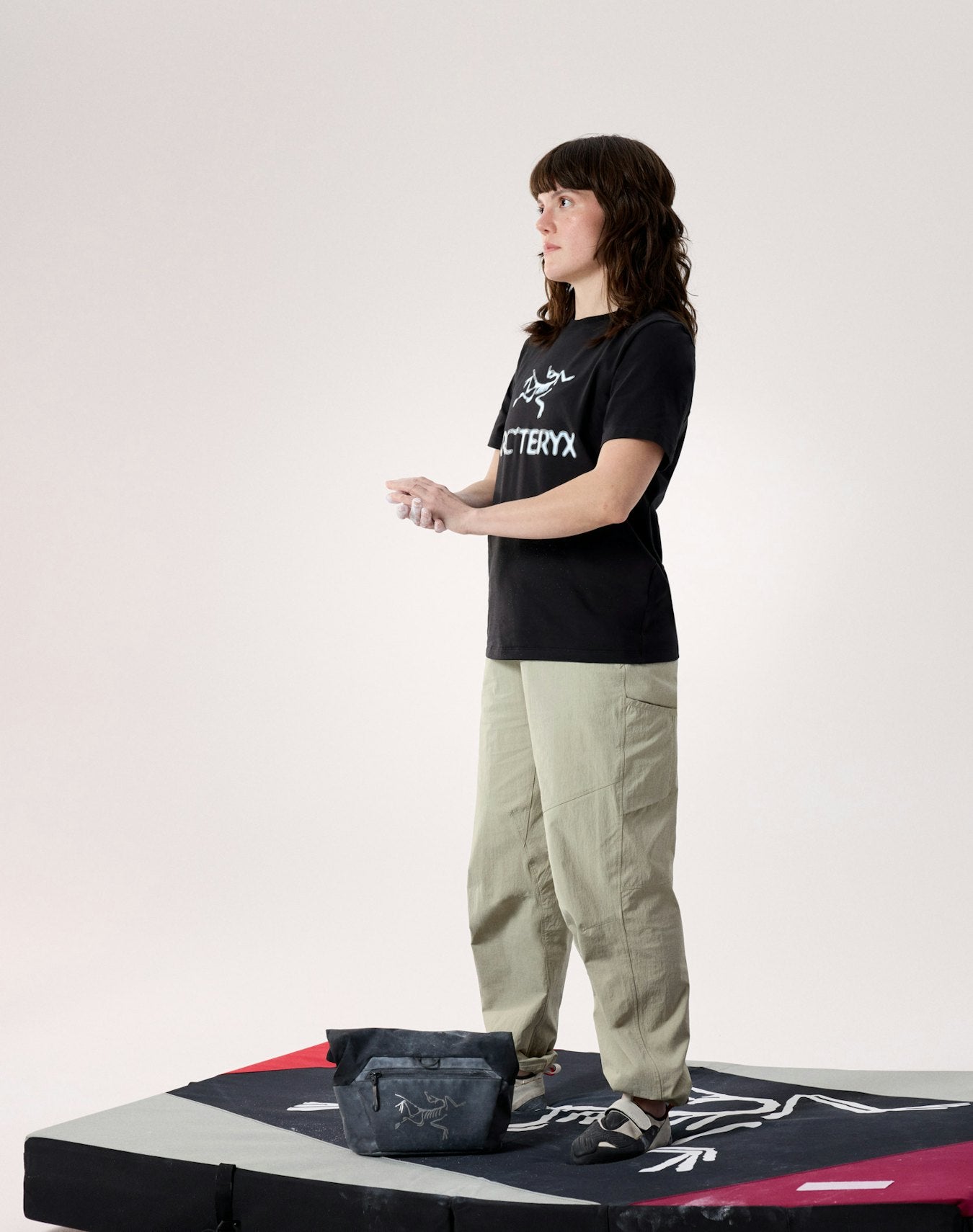 Arc'teryx Kragg SL Cotton Heatmap Crew Shirt SS Women's - Black