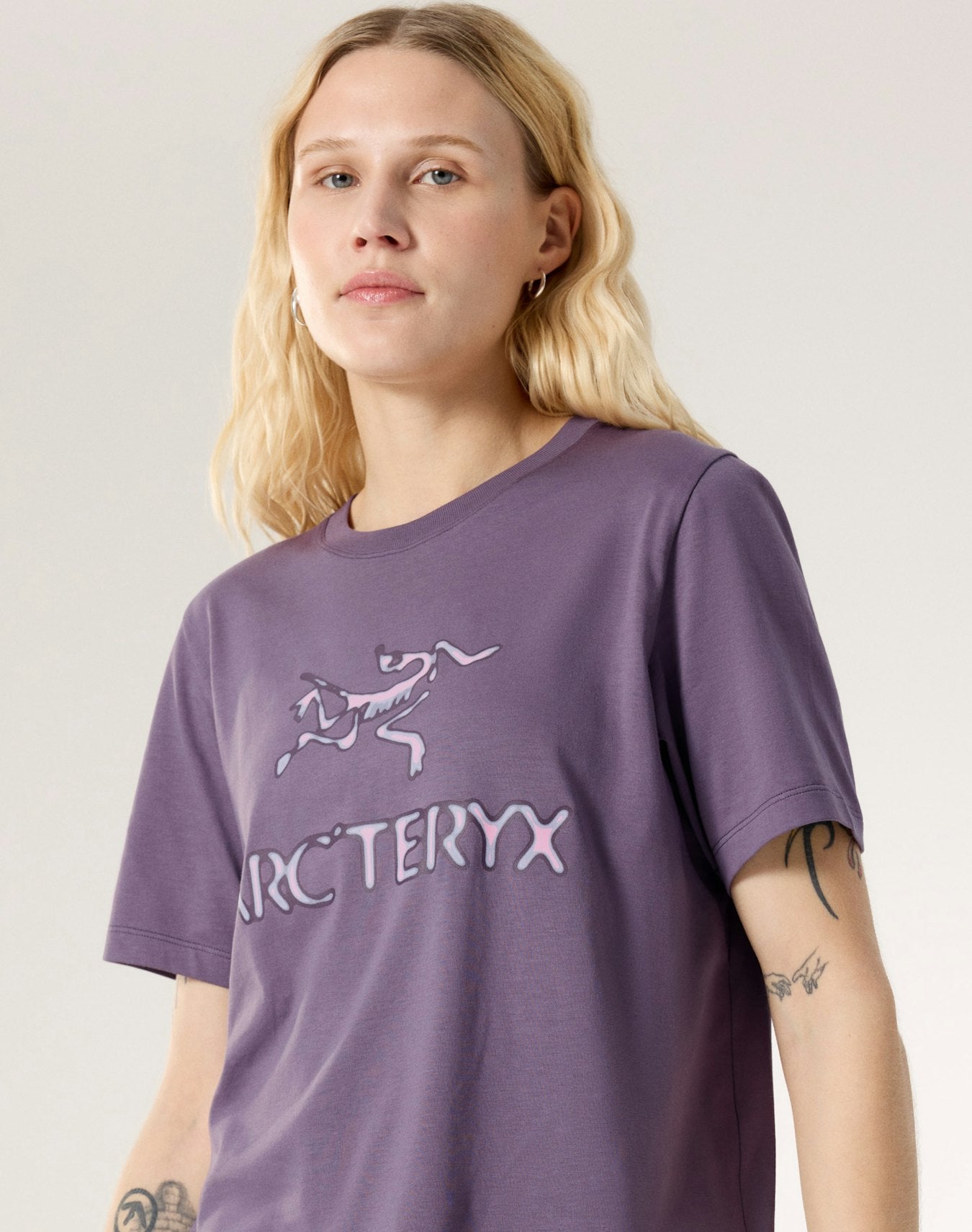 Arc'teryx Kragg SL Cotton Heatmap Crew Shirt SS Women's - Lt Moondrop